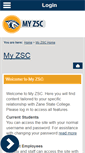 Mobile Screenshot of my.zanestate.edu